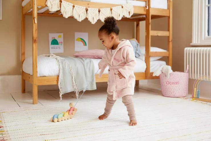 Personalised Colourful Pull Along Caterpillar
