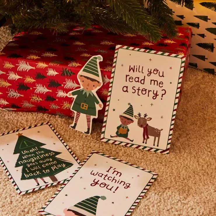 Personalised Elf Activity Card Pack