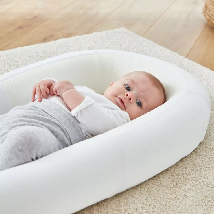Personalised Purflo White Star Design Sleep Tight Baby Bed
