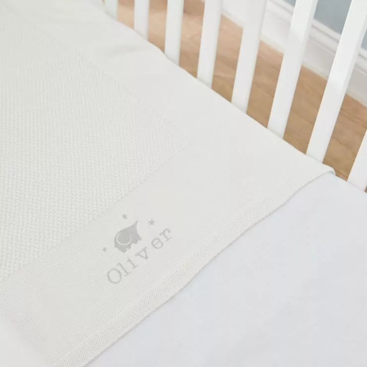 Personalised Ivory Elephant Shawl