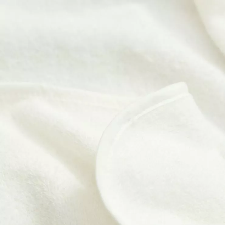 Personalised Ivory Born To Be Loved Hooded Towel