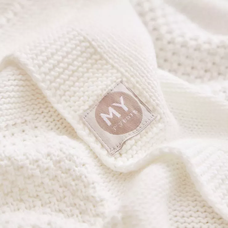 Personalised Born to be Loved Ivory Shawl
