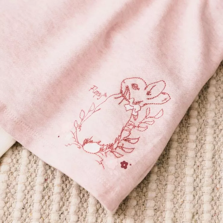Personalised Flopsy Bunny Baby Outfit Set