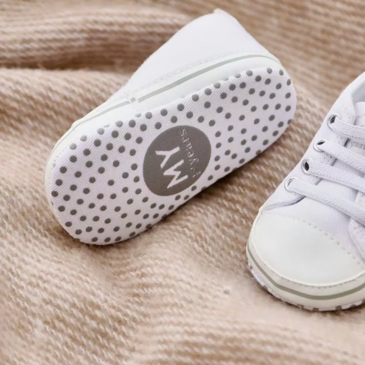 Personalised Giraffe Baby High Top Shoes