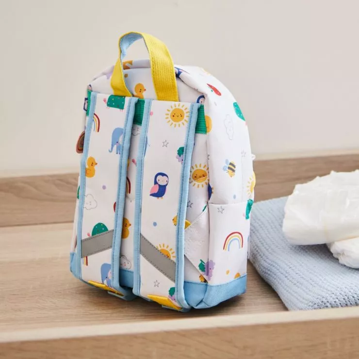 Personalised Colourful Print Classic Mini Backpack