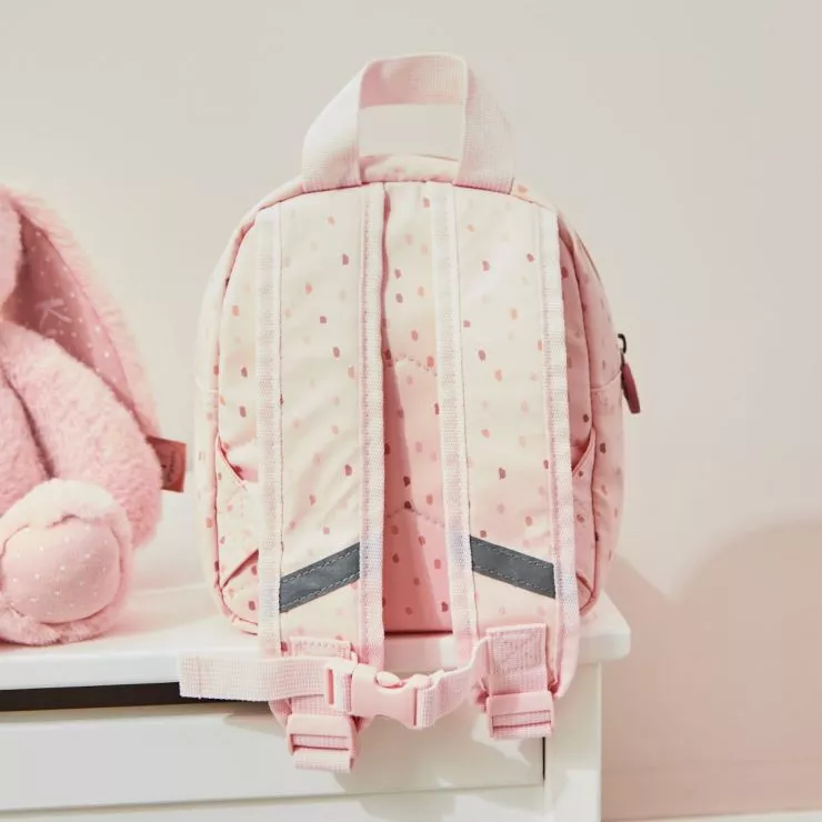 Personalised Pink Spot Tiny Backpack