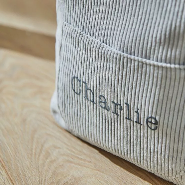 Personalised Grey Cord Build-a-Backpack
