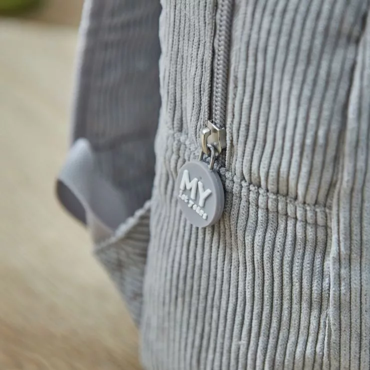 Personalised Grey Cord Build-a-Backpack