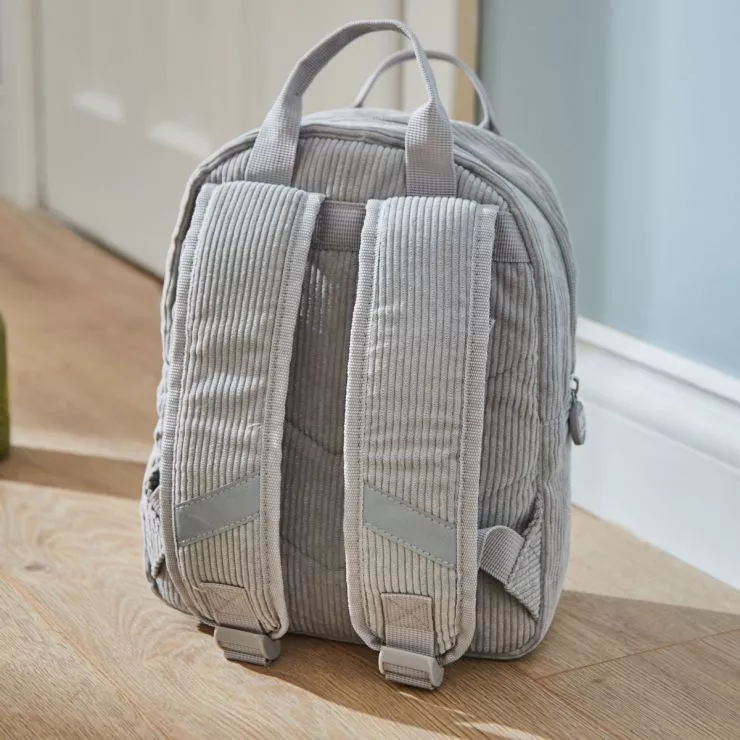 Personalised Grey Cord Build-a-Backpack