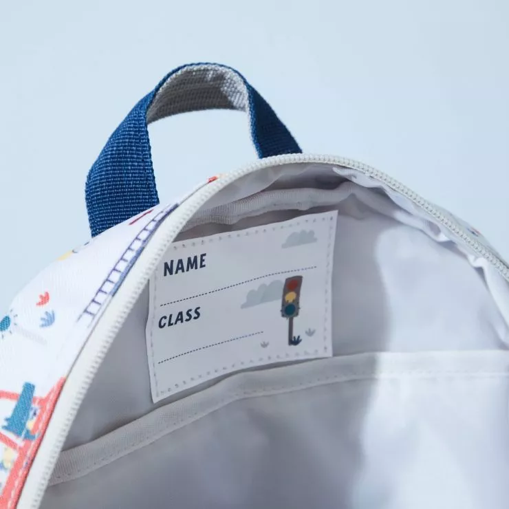 Personalised Transport Print Medium Backpack
