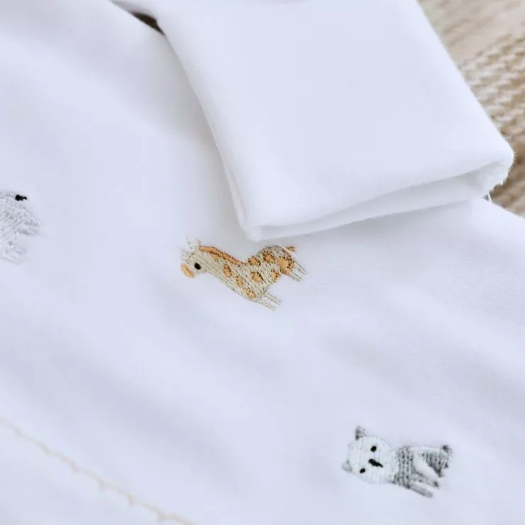 Personalised Born To Be Loved Sleepsuit