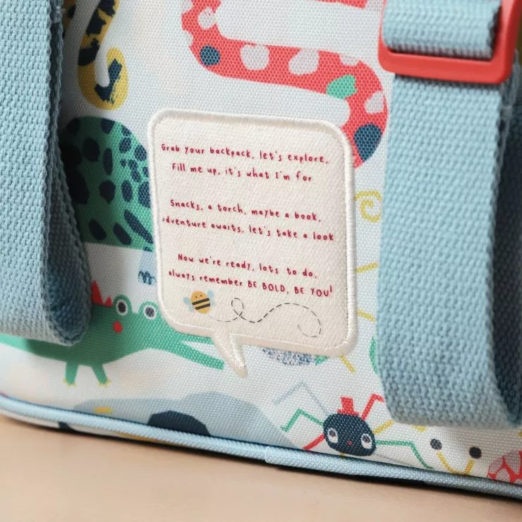 Personalised Just Bee Kids Animal Backpack