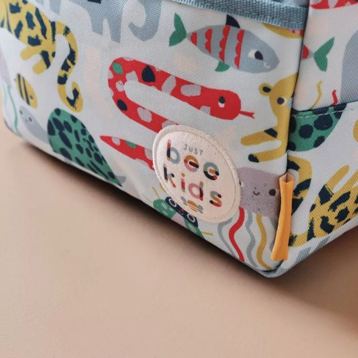 Personalised Just Bee Kids Animal Lunch Bag