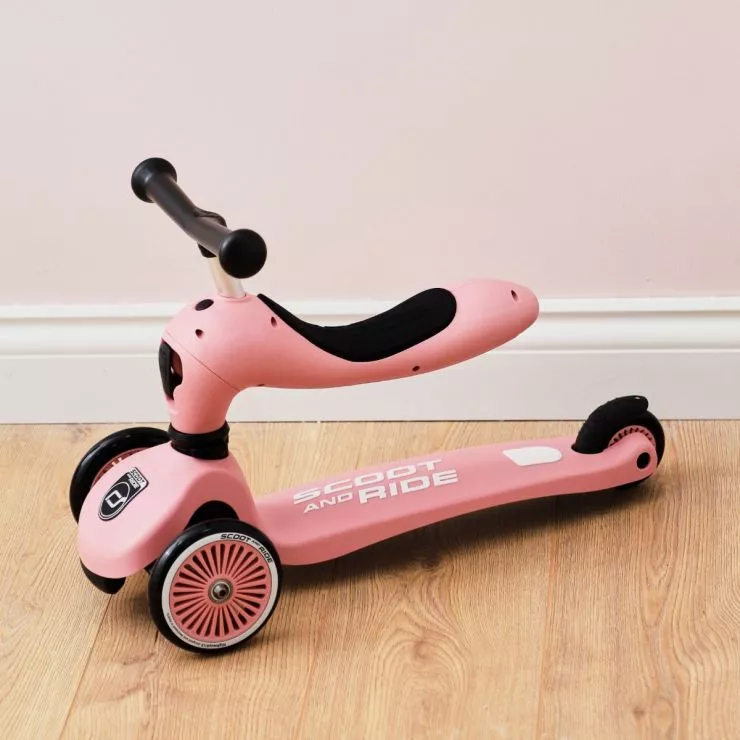 Scoot and Ride Pink Highway Kick 1 Scooter