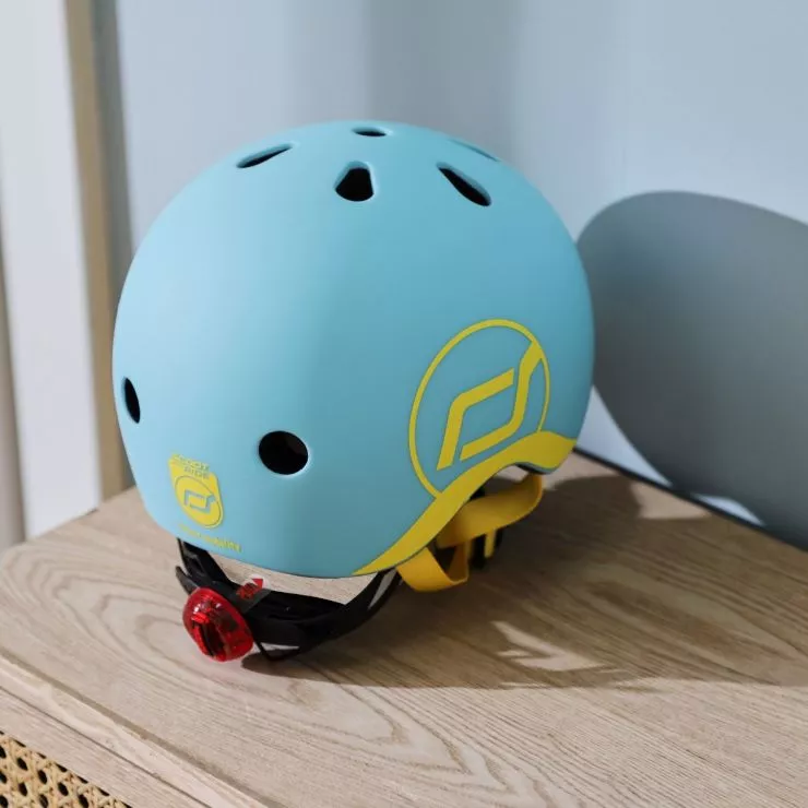 Personalised Scoot and Ride Blue Helmet XXS-S