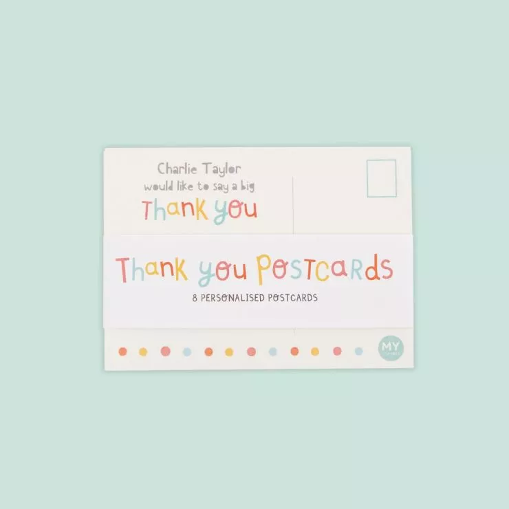 Personalised Thank You Postcards