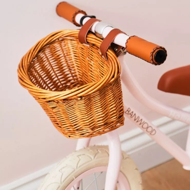 Personalised Banwood First Go Balance Bike in Pink
