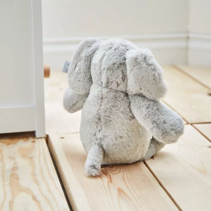 Personalised Light Grey Elephant Soft Toy