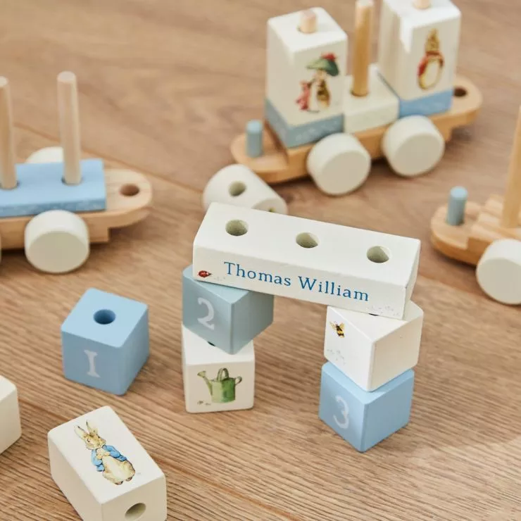 Personalised Peter Rabbit Pull-Along Train FSC®