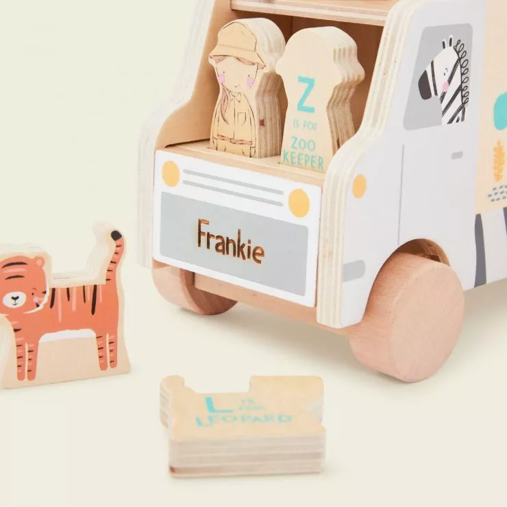 Personalised Safari Shape Sorter FSC®