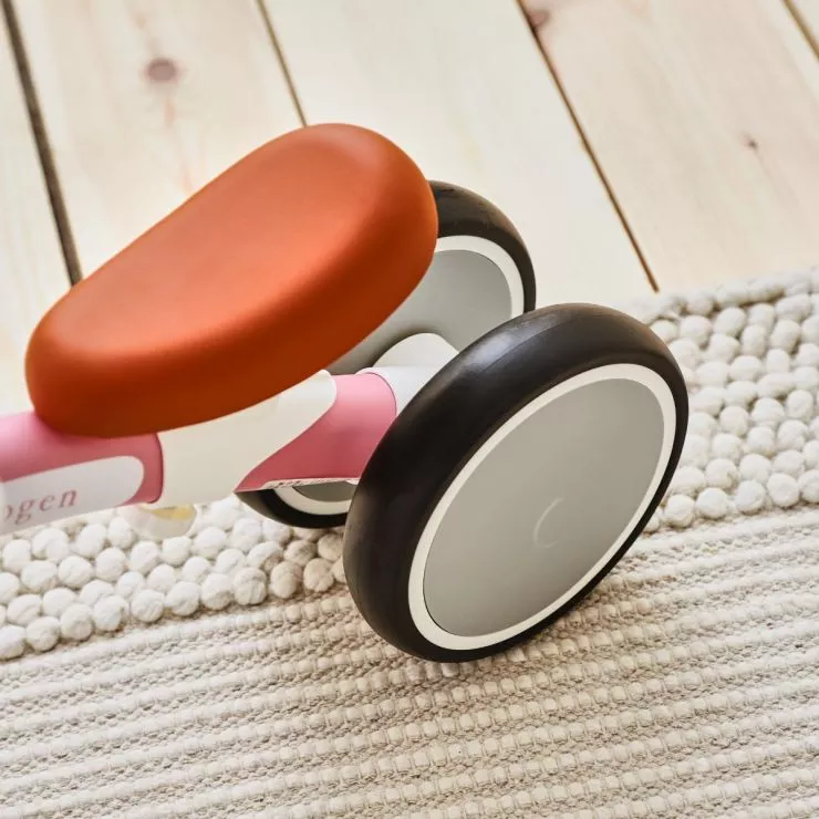 Personalised Hape Pink Balance Bike