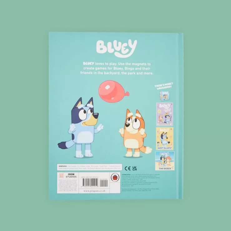 Bluey: Let's Play Outside!: Magnet Book