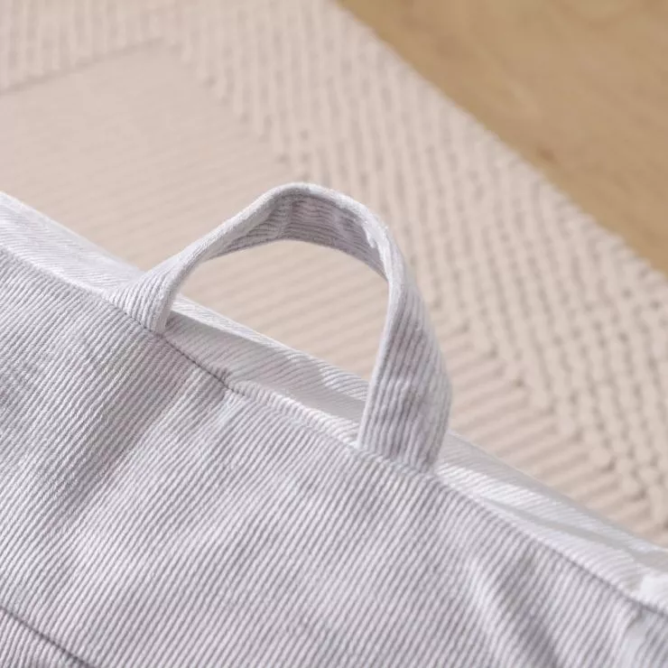Personalised Born to be Loved Grey Bean Bag Chair