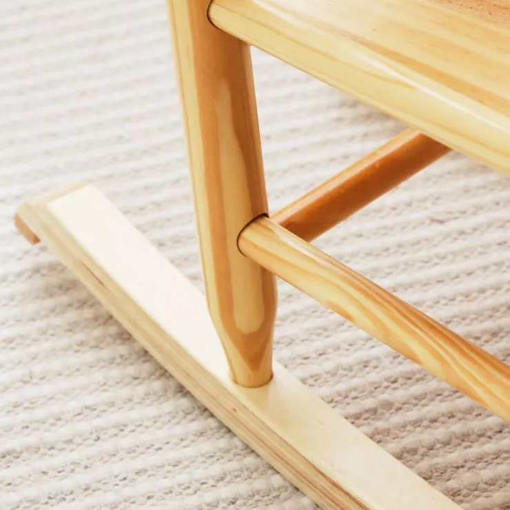 Personalised Classic Wooden Rocking Chair