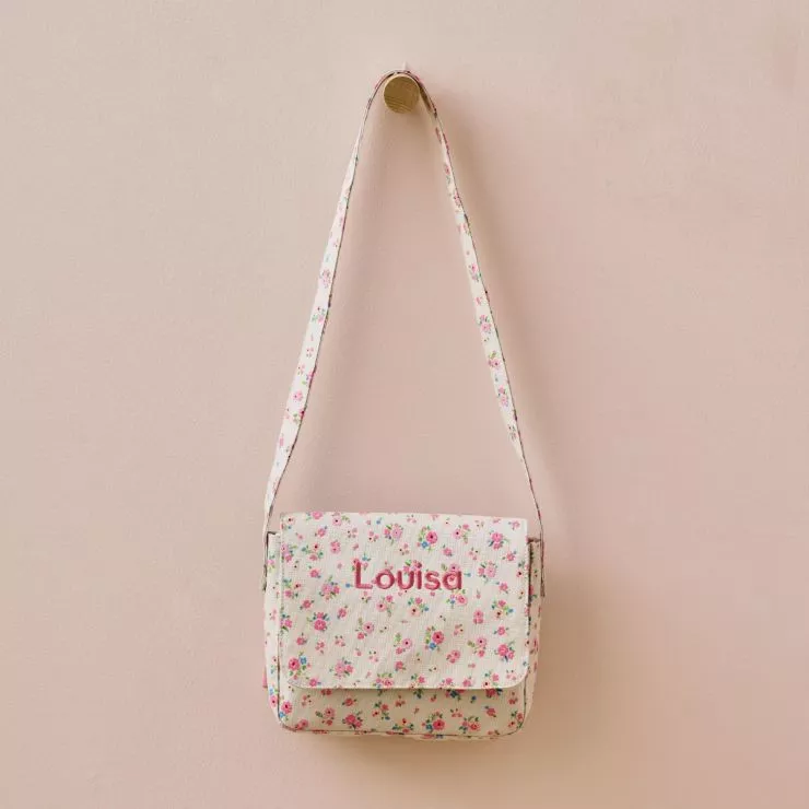 Personalised Ditsy Print Handbag