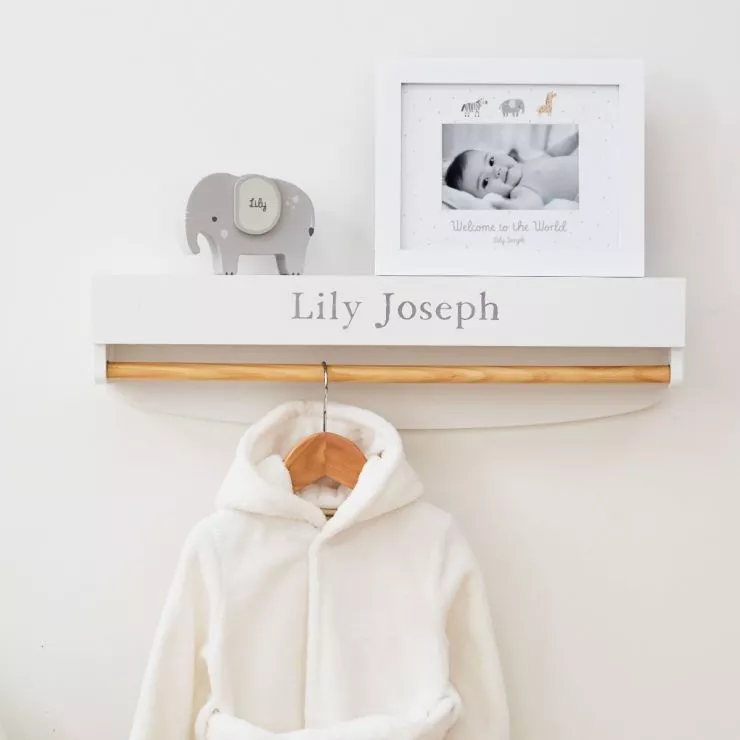 Personalised My 1st Years Hanging Storage Shelf
