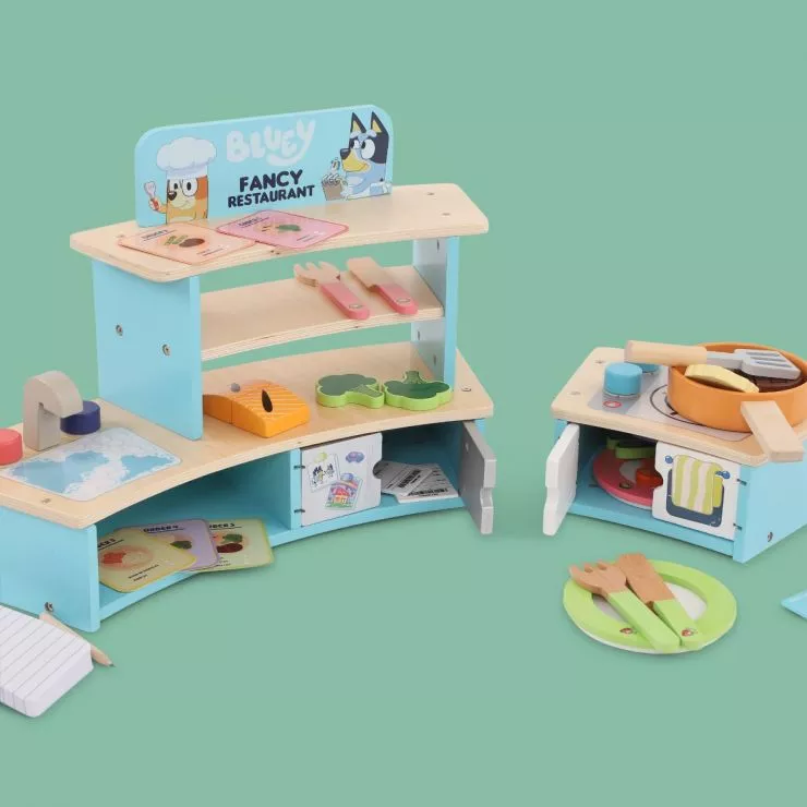 Personalised Bluey Fancy Restaurant Playset
