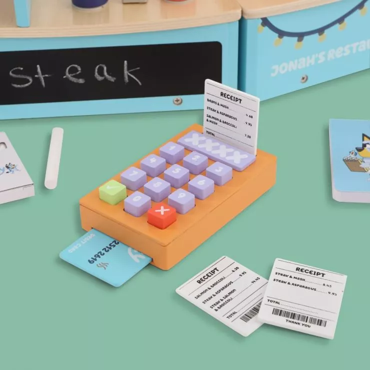 Personalised Bluey Fancy Restaurant Playset