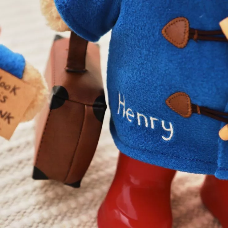 Personalised Large Paddington Bear Plush