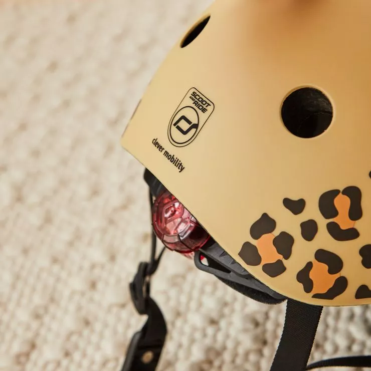 Leopard Scoot and Ride Helmet