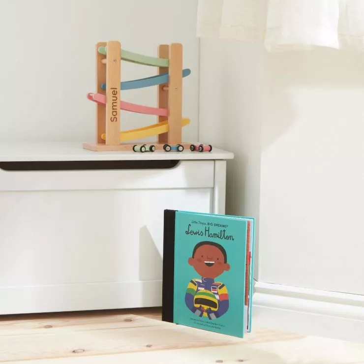 Personalised Little Racer Read and Play Set