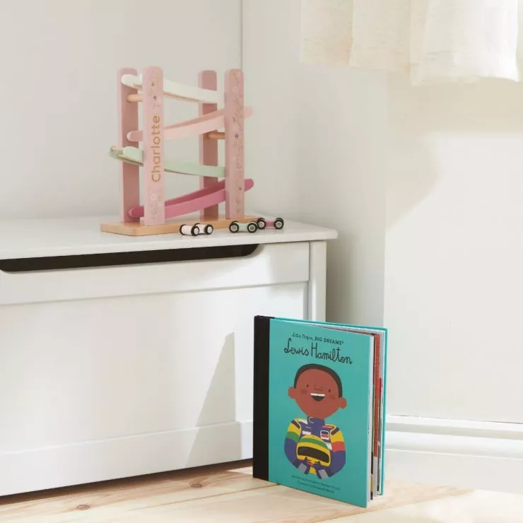 Personalised Little Racer Read and Play Set