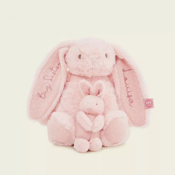 Personalised Big Sister Bunny Set
