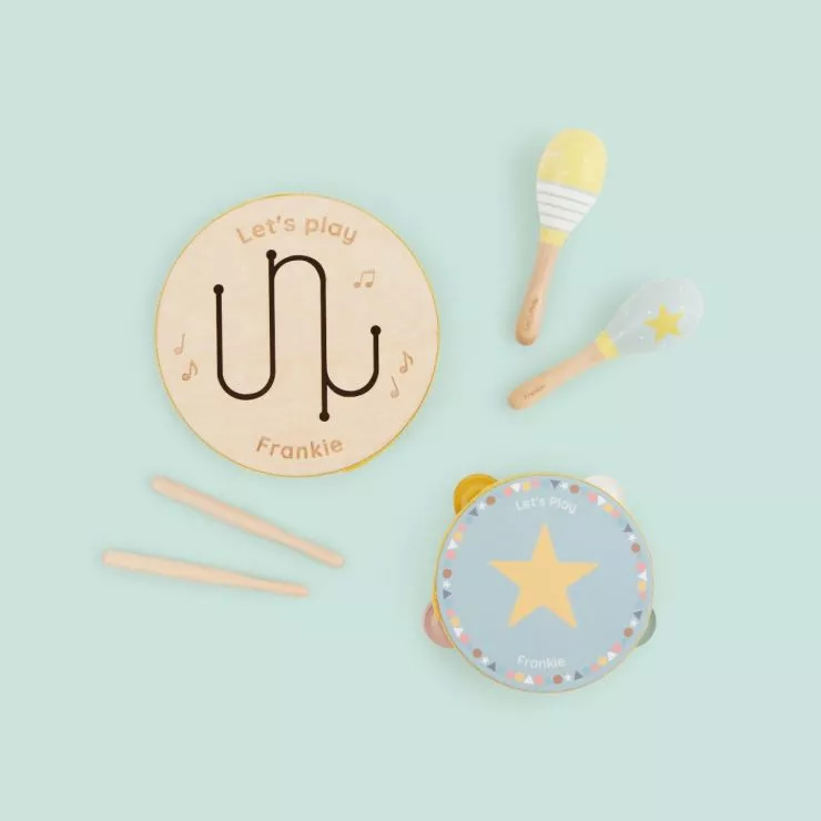 Personalised Core Little Musician Gift Set