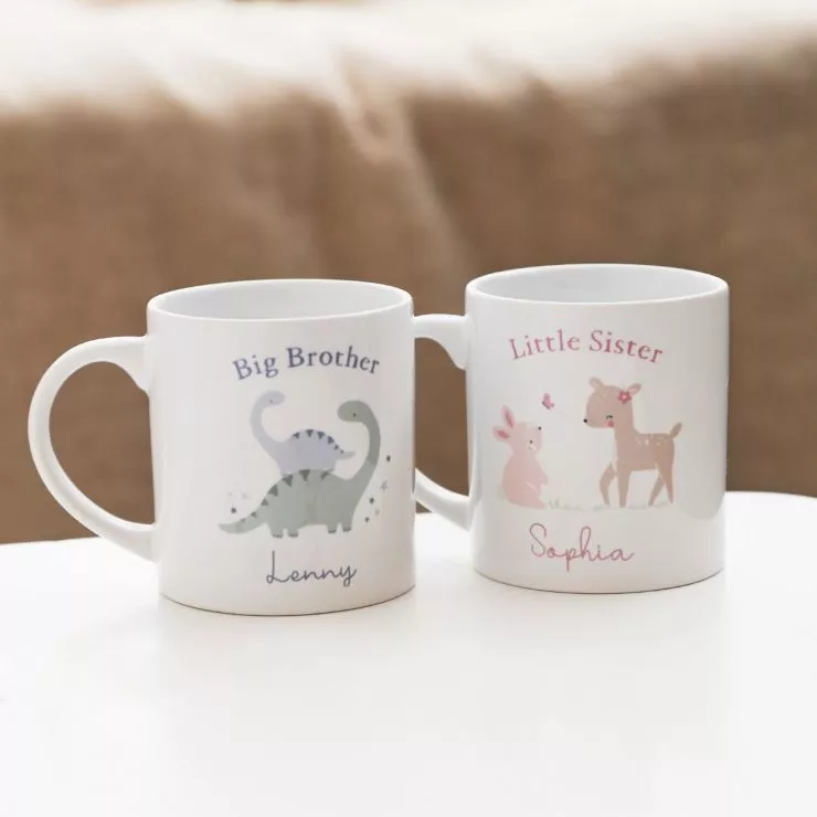 Personalised Big Brother Mini Mug Set
