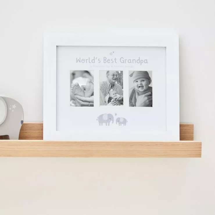 Personalised World’s Best Triple Photo Frame