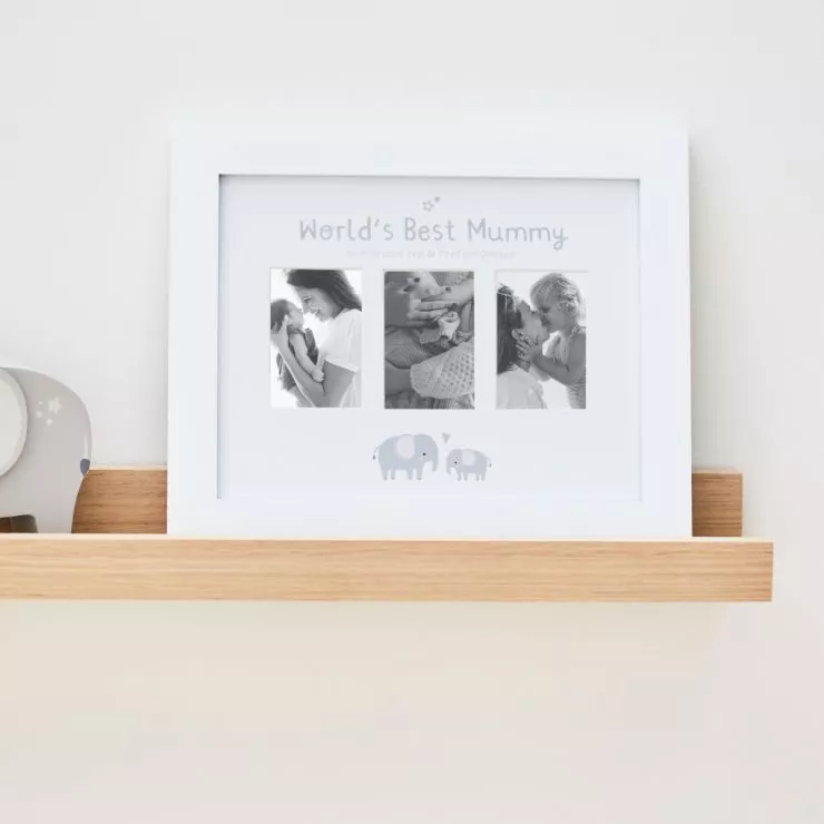 Personalised World’s Best Triple Photo Frame