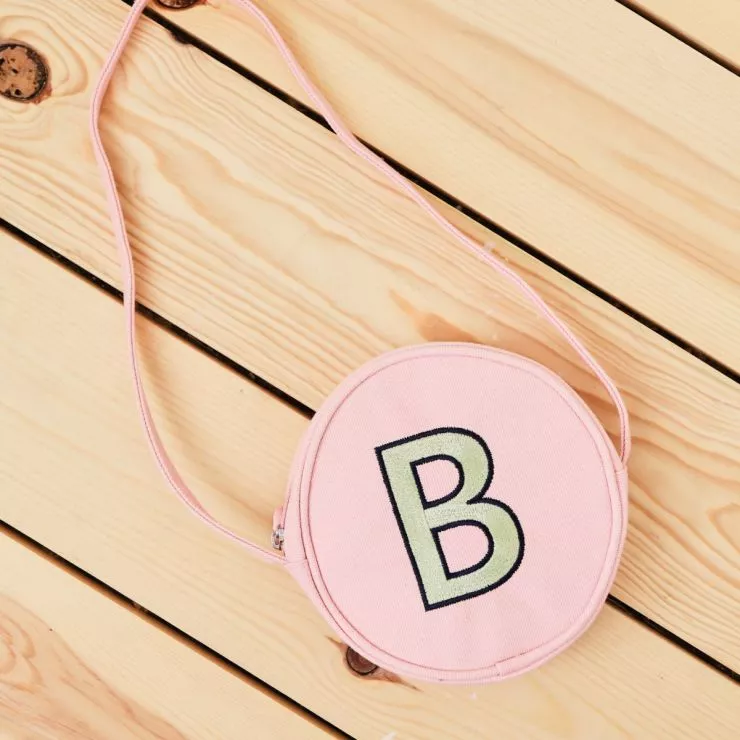 Personalised Initial Pink Handbag