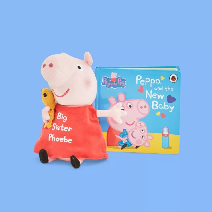 Personalised Peppa & George Sibling Set