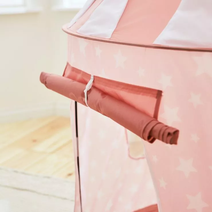 Personalised Kids Concept Pink Star Play Tent