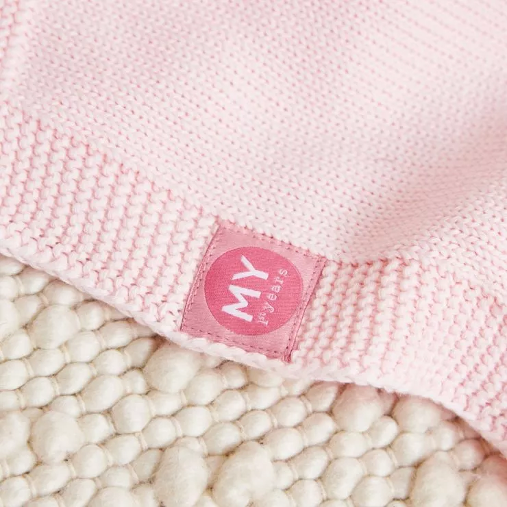 Personalised Floral Light Pink Shawl 