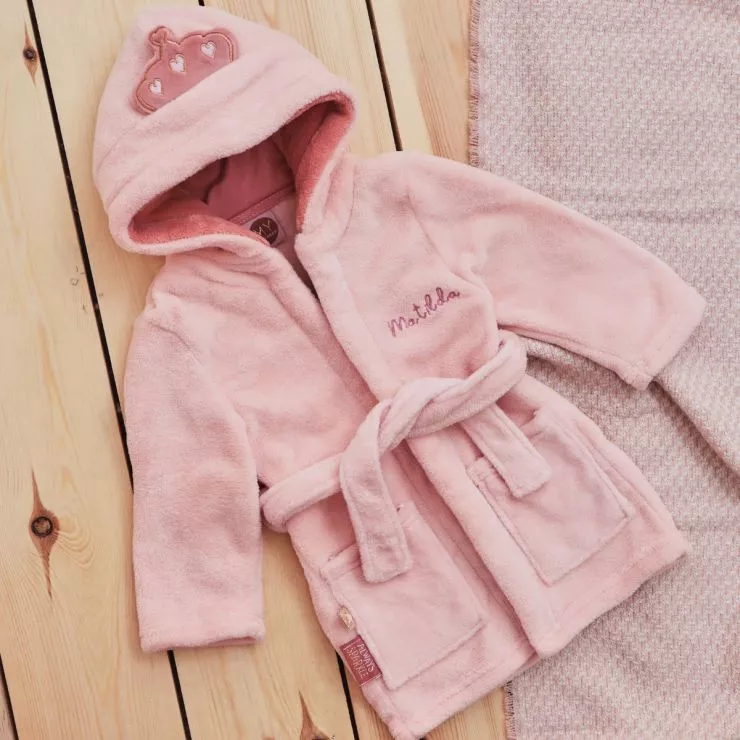 Personalised Fairy Princess Fleece Dressing Gown