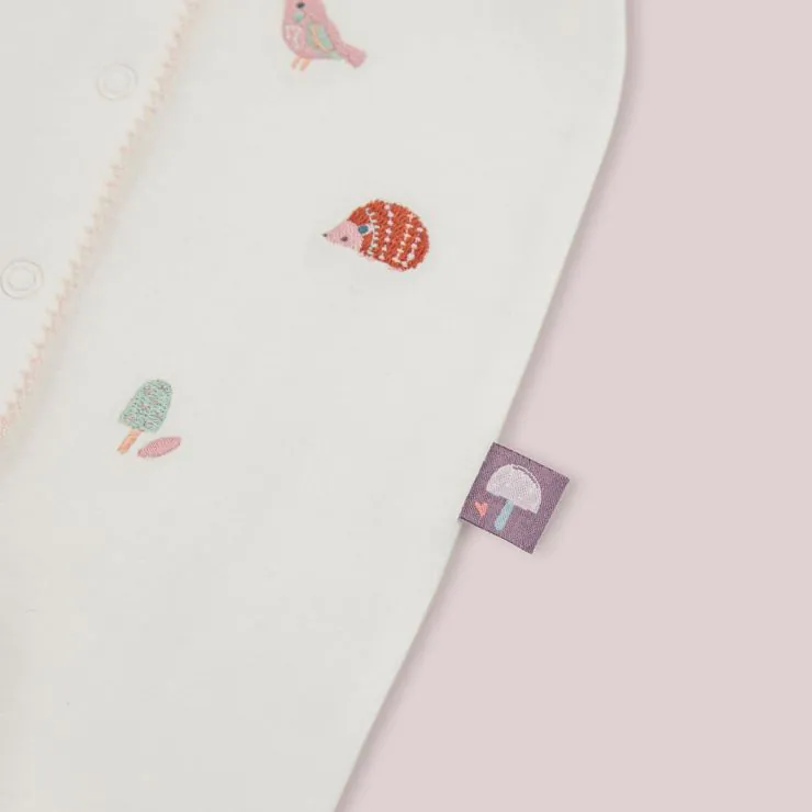 Personalised Woodland Wonders Sleepsuit