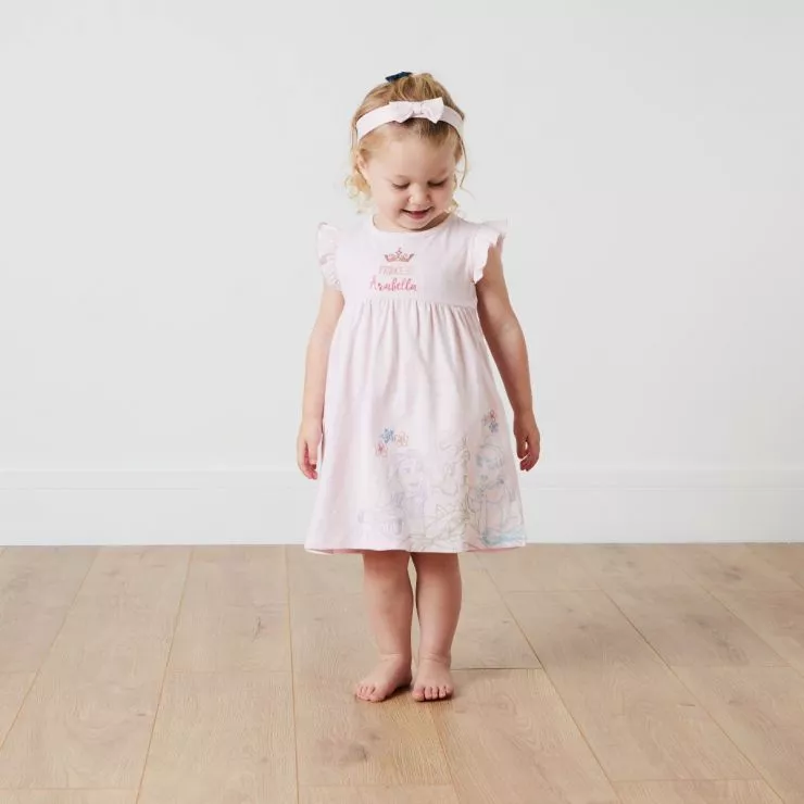 Personalised Disney Princess Pink Dress Set