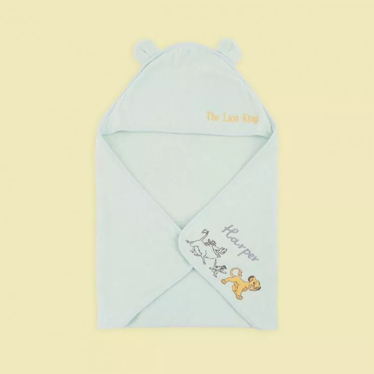 Personalised Disney The Lion King Hooded Towel