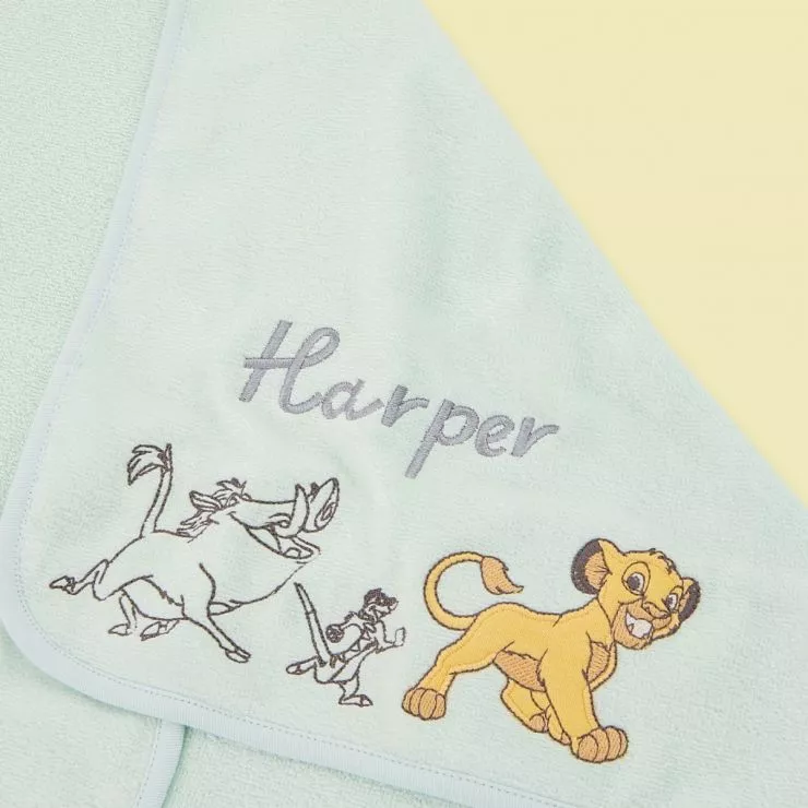 Personalised Disney The Lion King Hooded Towel